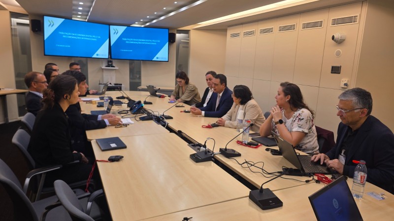 CGIBS na OCDE: Missão em Paris discute IVA e modernização tributária